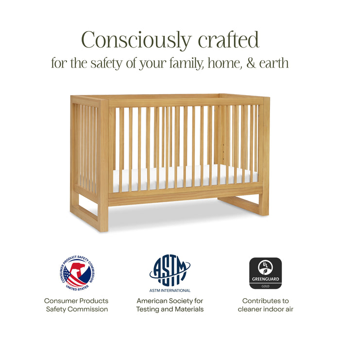 Namesake Nantucket 3-in-1 Convertible Crib with Toddler Bed Conversion Kit