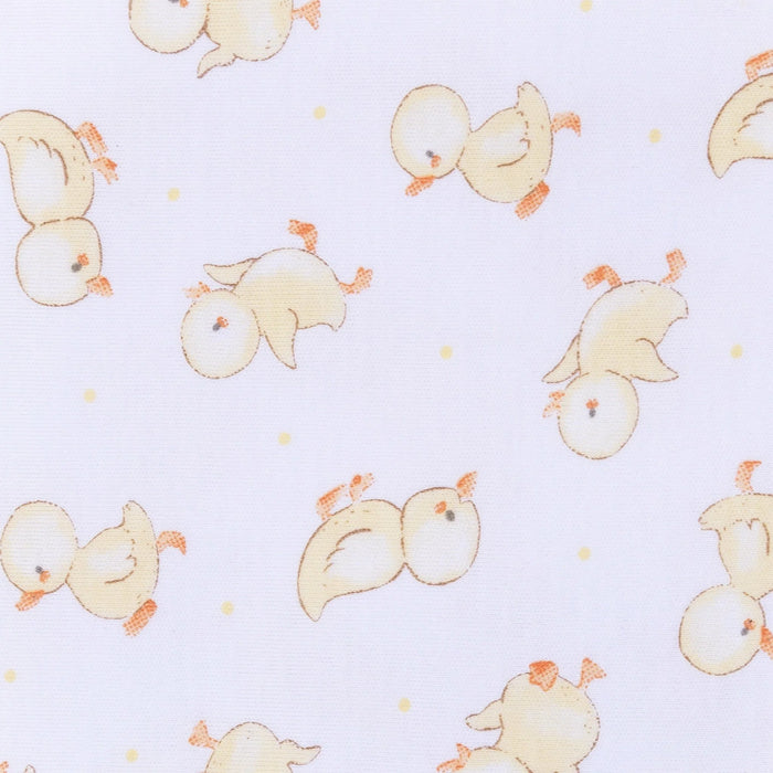 Magnolia Baby Downy Ducklings Print Zip Footie