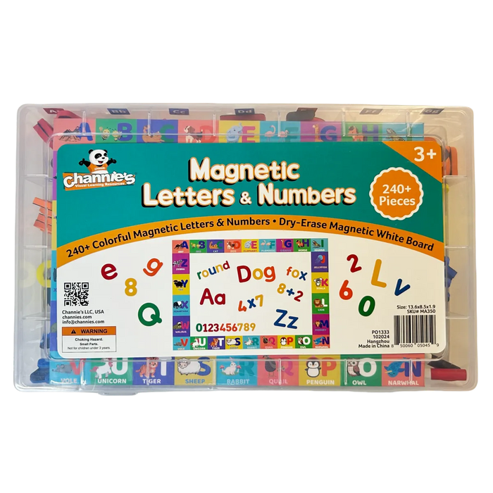Channies Magnetic Alphabet & Number Set