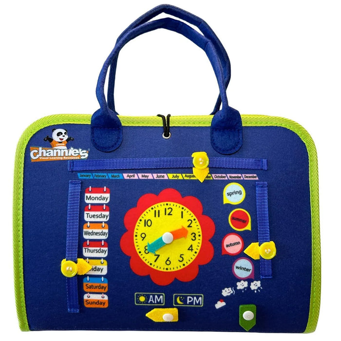 Channies Busy Quiet Book For Hands On Learnng