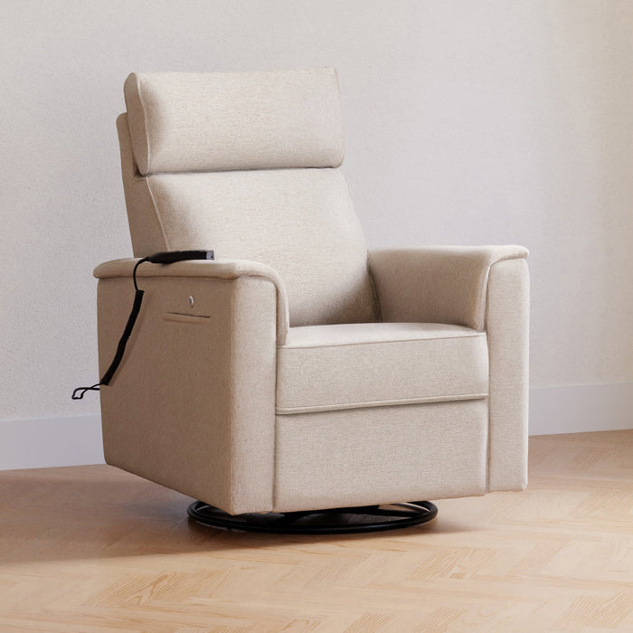 Namesake Willa Deluxe Power Recliner and Swivel Glider with Heat & Massage