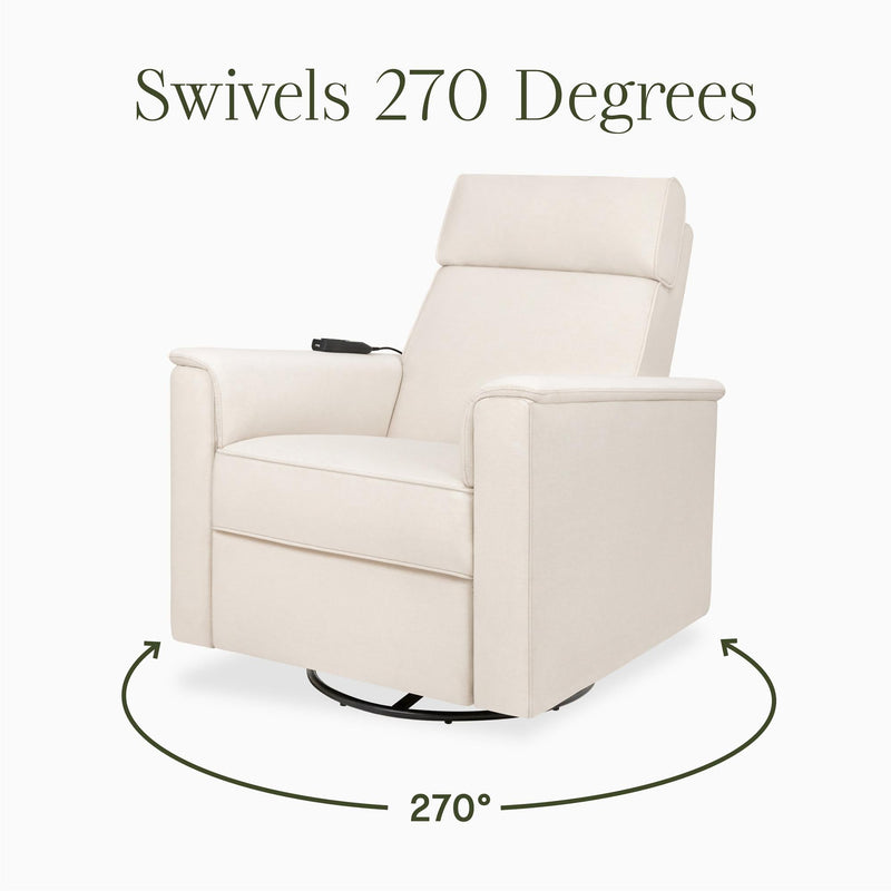 Namesake Willa Deluxe Power Recliner and Swivel Glider with Heat & Massage