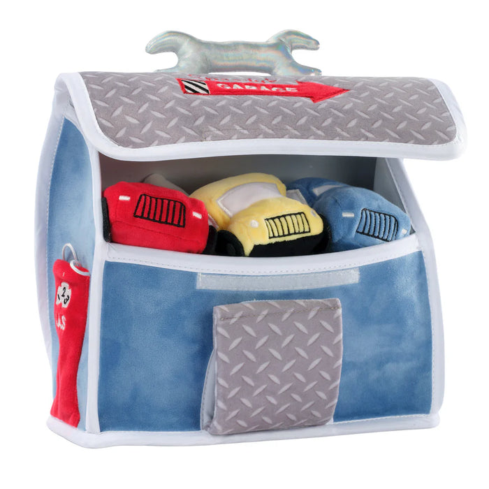 Lambs & Ivy Car Garage Plush Play Set