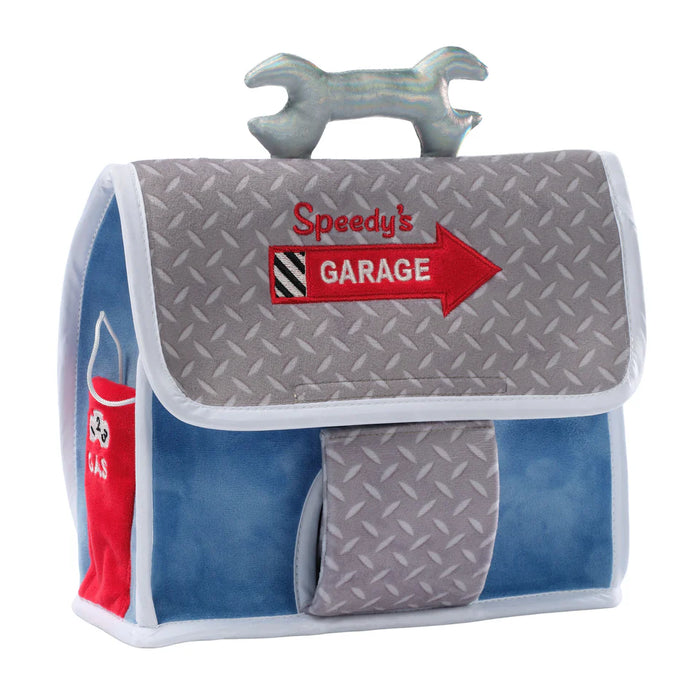 Lambs & Ivy Car Garage Plush Play Set