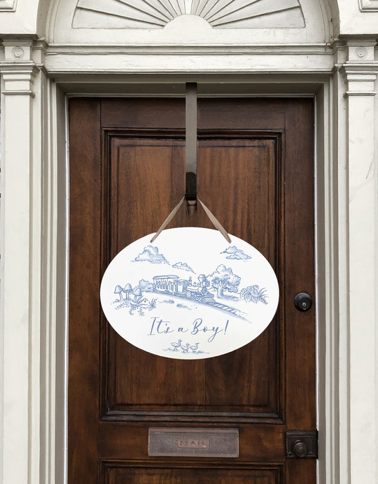 Maison Nola It's a Boy Train Wall Hanger
