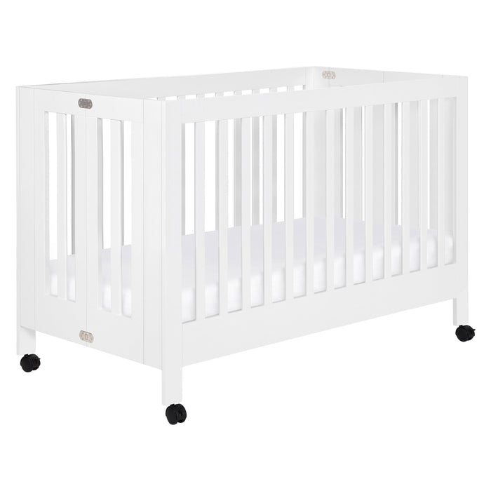 Babyletto Maki Portable Folding Crib with Toddler Bed Conversion Kit