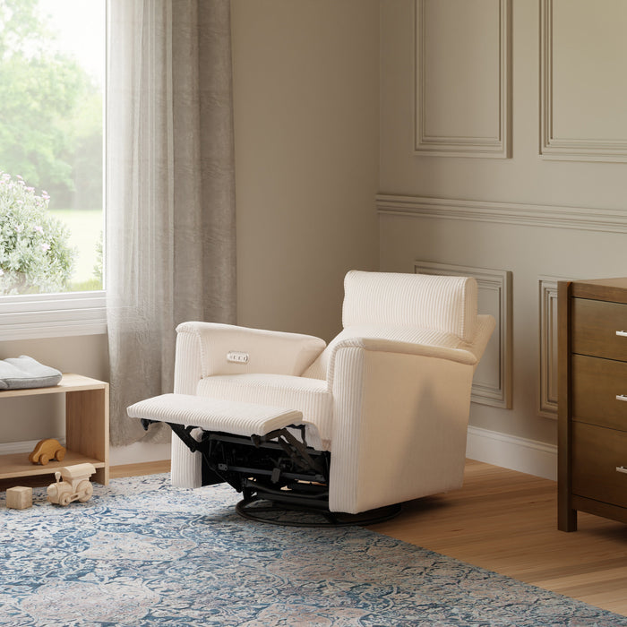 Namesake Willa Plus Power Glider Recliner + Power Headrest