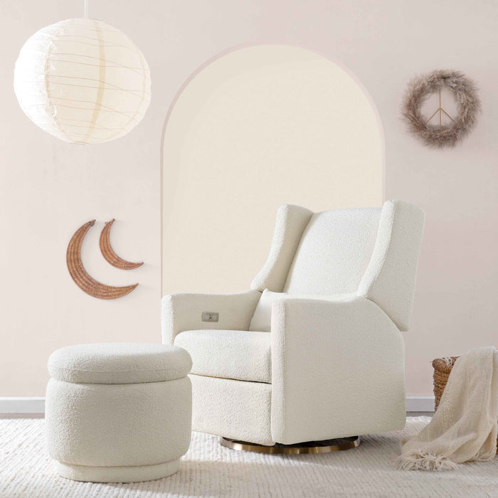 Babyletto Enoki Storage Ottoman in Boucle