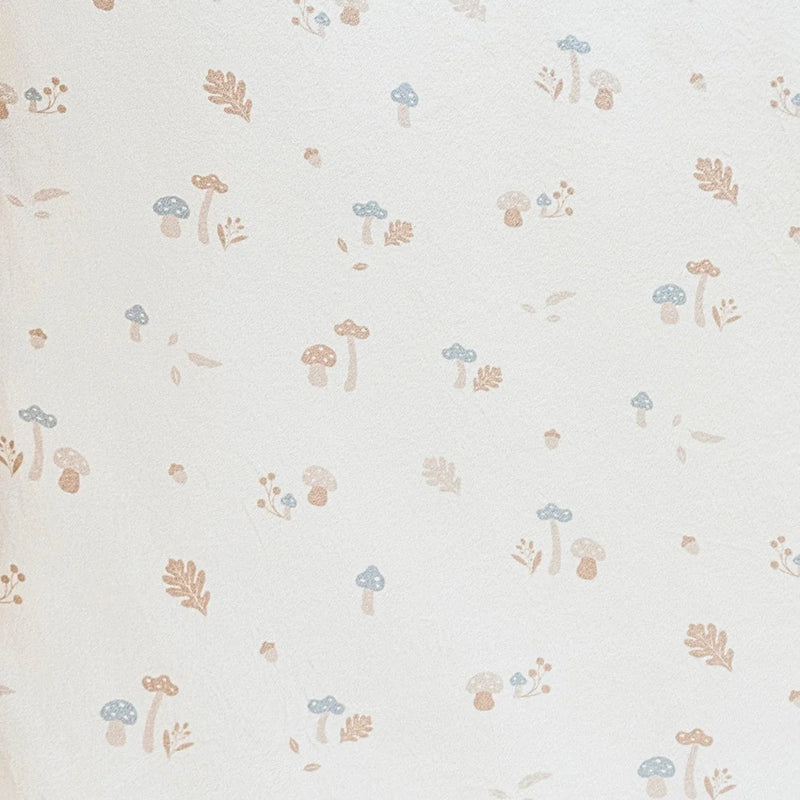Saranoni Mushroom Minky Stretch Luxe Changing Pad Cover