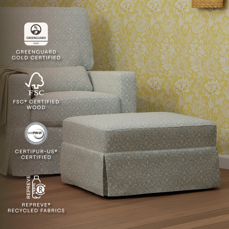 Morris & Co. x Namesake Crawford Gliding Ottoman