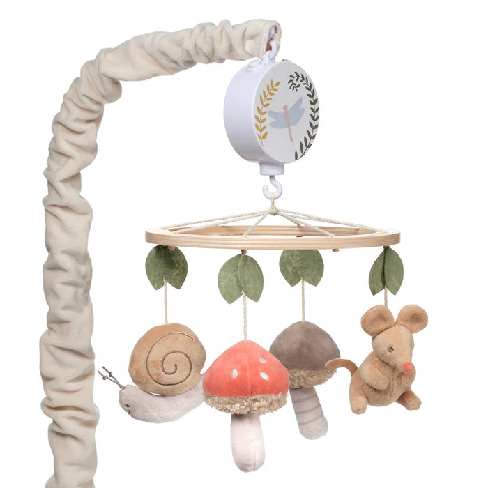Mushroom Meadow Musical Baby Crib Mobile Soother Toy