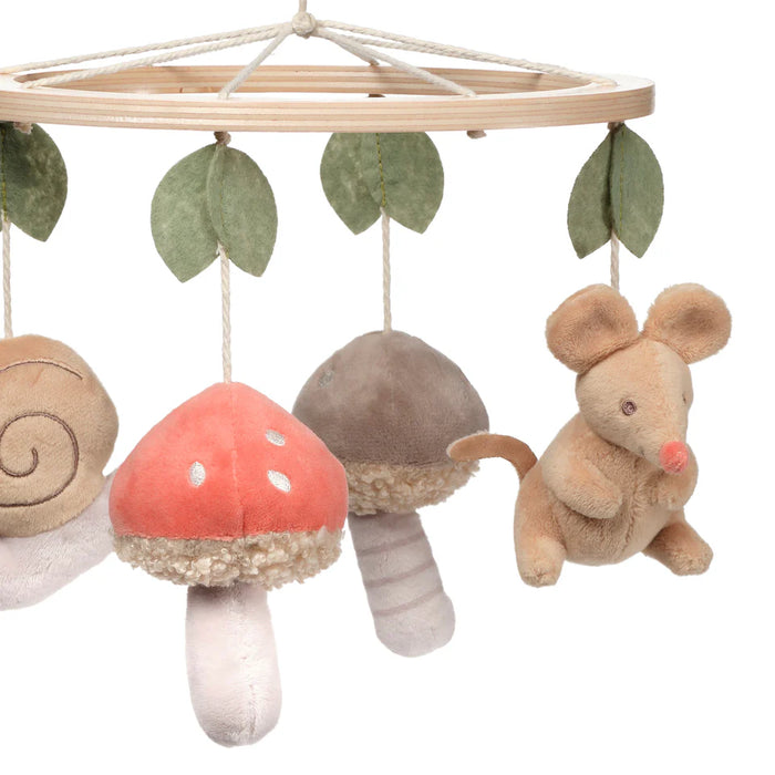 Mushroom Meadow Musical Baby Crib Mobile Soother Toy
