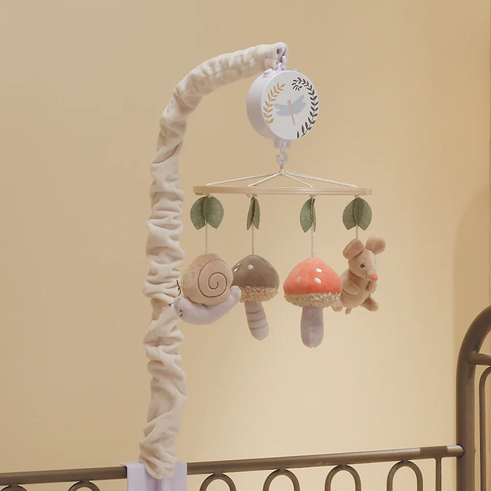 Mushroom Meadow Musical Baby Crib Mobile Soother Toy