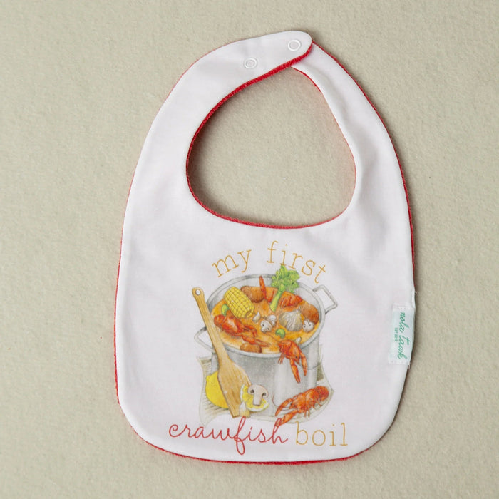 Nola Tawk My First Crawfish Boil Bib