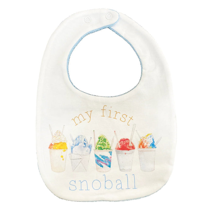 Nola Tawk My First Snoball Cotton Bib