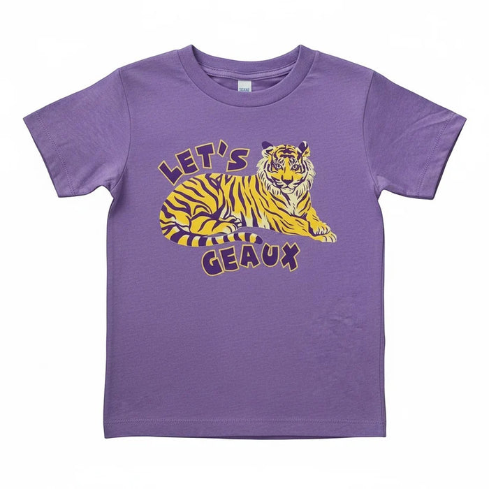 NTRL CO Let's Geaux Tigers Graphic Tee