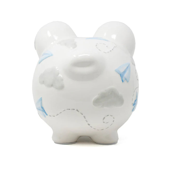 Child To Cherish Paper Airplane Piggy Bank