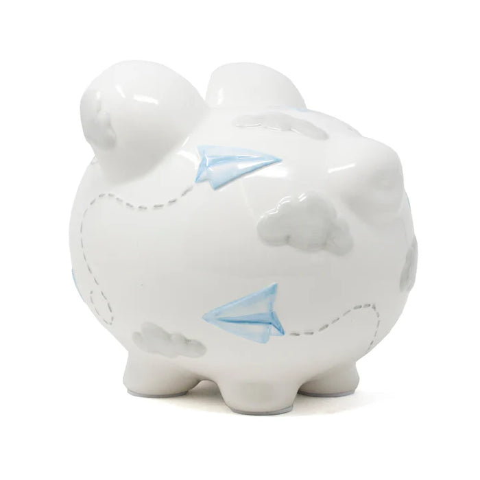 Child To Cherish Paper Airplane Piggy Bank