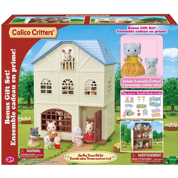Calico Critters  Sky Blue Terrace Gift Set