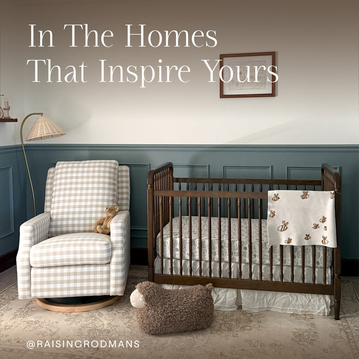 Namesake Liberty 3-in-1 Convertible Spindle Crib with Toddler Bed Conversion Kit