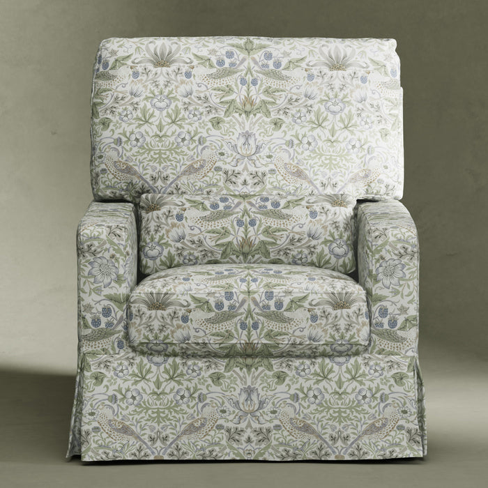 Morris & Co. x Namesake Crawford Pillowback Comfort Swivel Glider