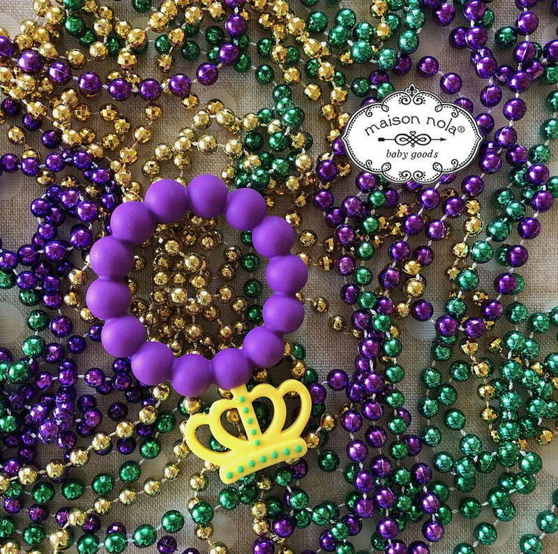 Maison Nola Crown Ring Solid Teether