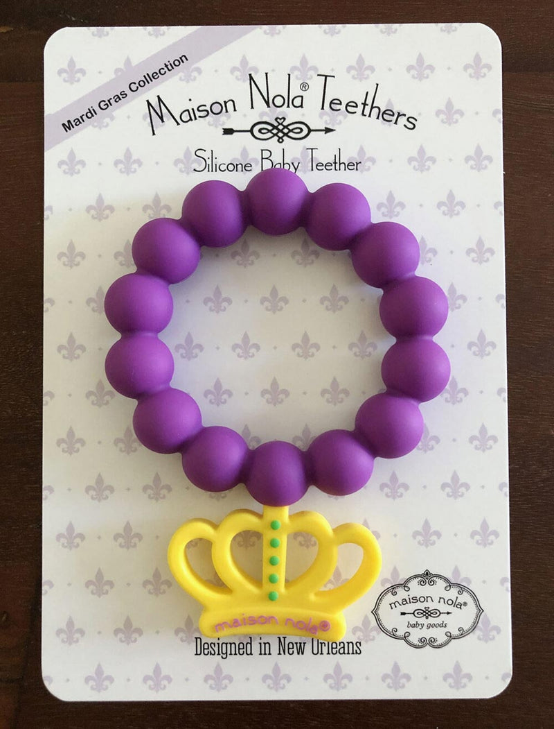 Maison Nola Crown Ring Solid Teether