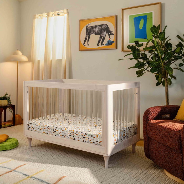 Babyletto Lolly 3-in-1 Convertible Crib with Toddler Bed Conversion Kit
