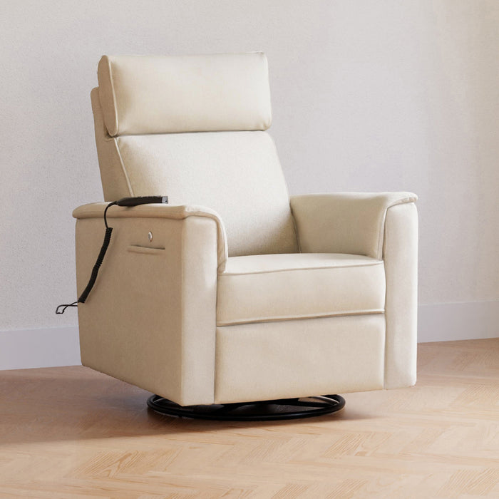 Namesake Willa Deluxe Power Recliner and Swivel Glider with Heat & Massage