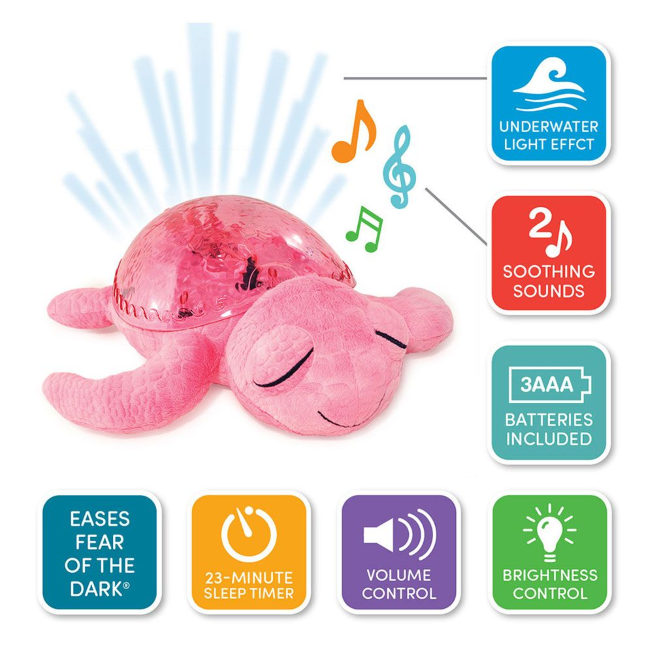 Cloud B Tranquil Turtle | Pink