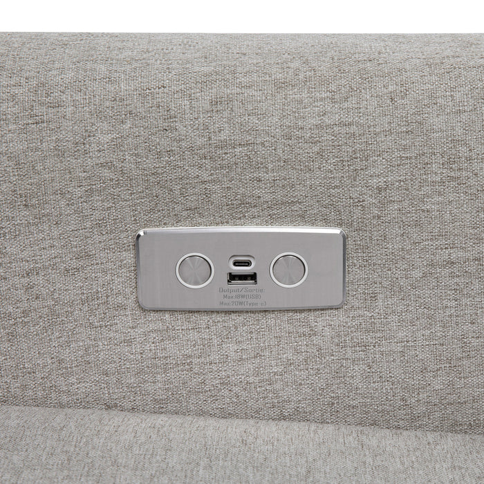 Babyletto Kiwi Electronic Recliner and Swivel Glider with USB port