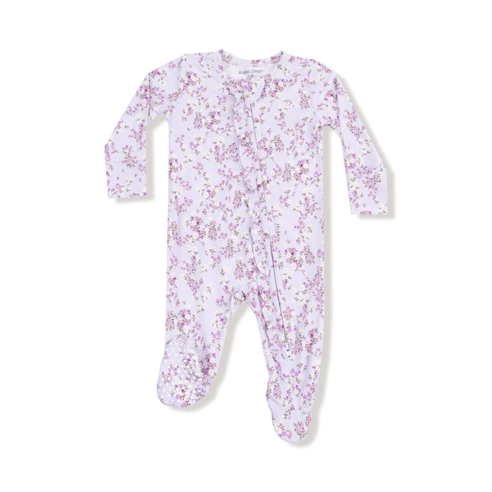 Angel Dear Sweet Dream Florals Zipper Footie