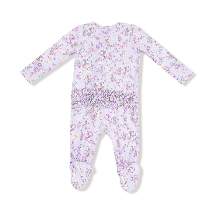 Angel Dear Sweet Dream Florals Zipper Footie