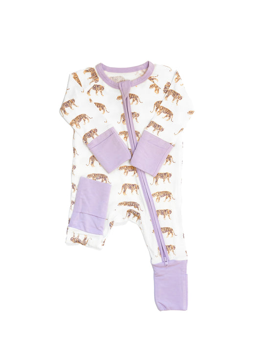 Uptown Baby Bamboo Tiger Romper