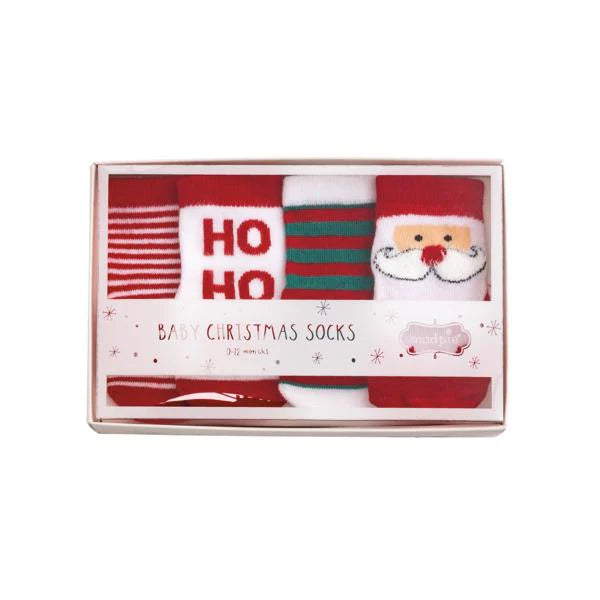 Mud Pie Christmas Sock Box Set