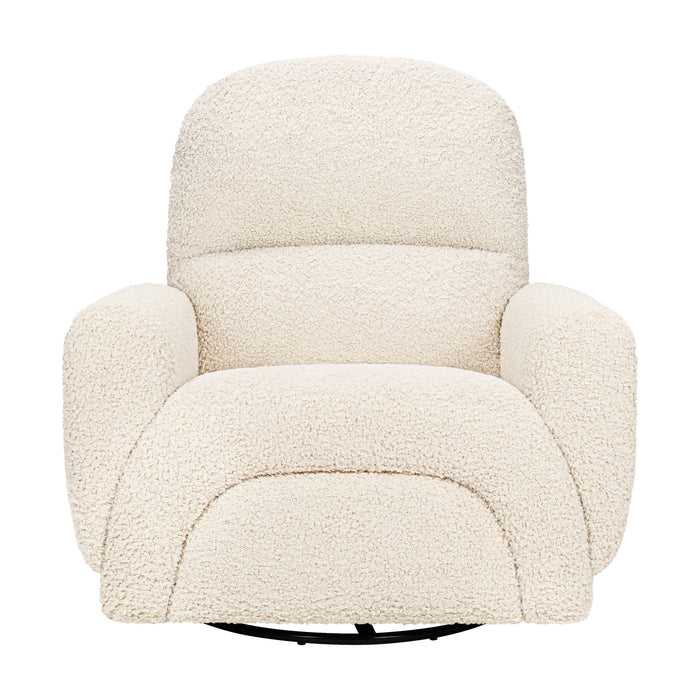 Babyletto Rainbow Recliner and Swivel Glider in Teddy Loop