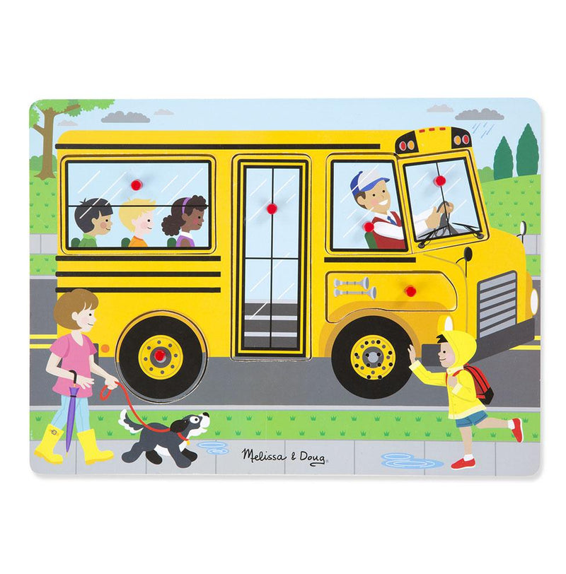 Melissa & Doug Sound Puzzle The Weels on the Bus