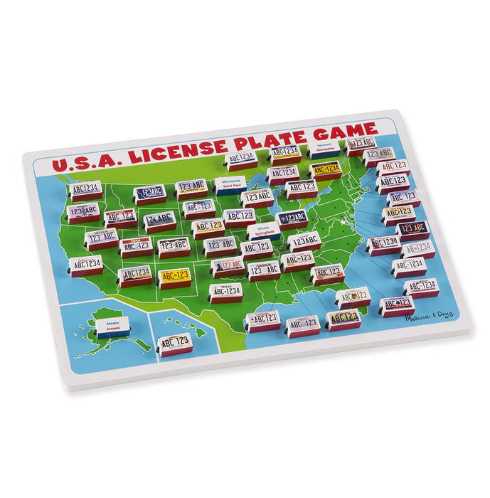 Melissa & Doug U.S.A. License Plate Game
