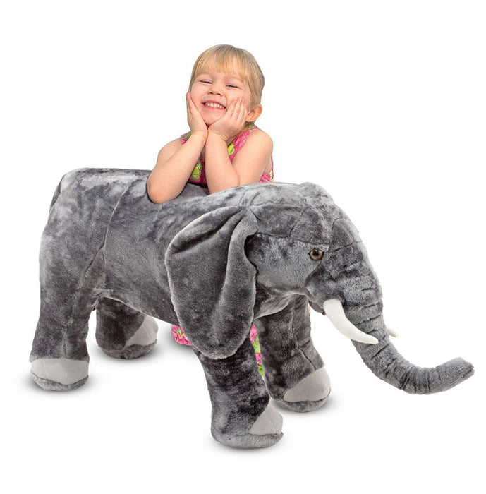 Melissa & Doug Giant Stuffed Animal Elephant