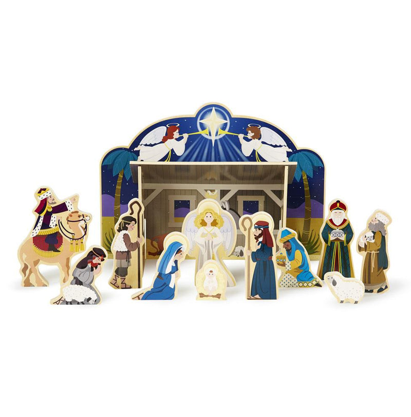 Melissa & Doug Wooden Nativity Set - Cullen's Babyland & Playland
