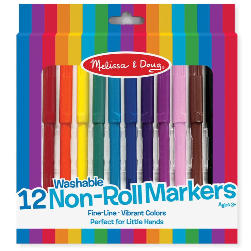 Melissa & Doug Non-Roll Markers