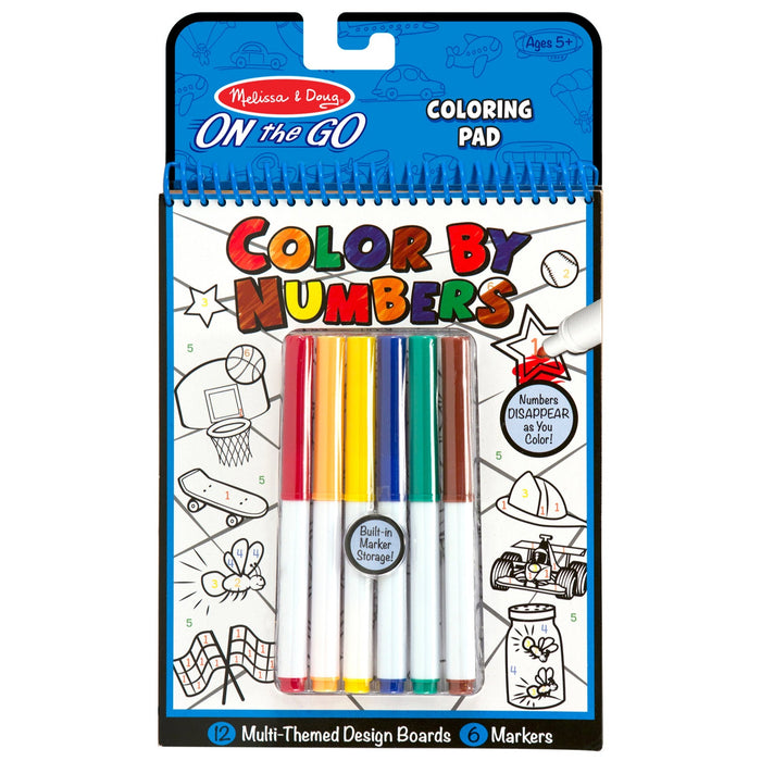 Melissa & Doug On the Go Color by Numbers