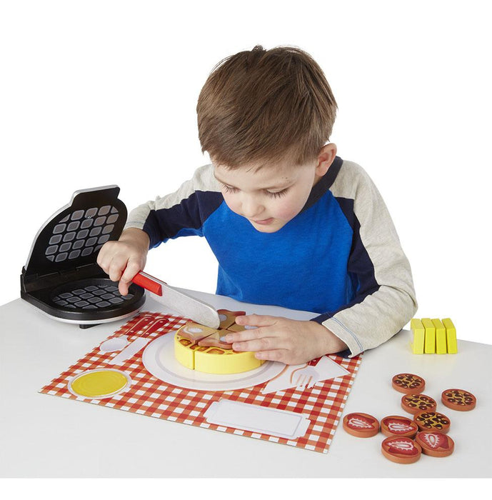Melissa & Doug Press & Serve Waffle Set
