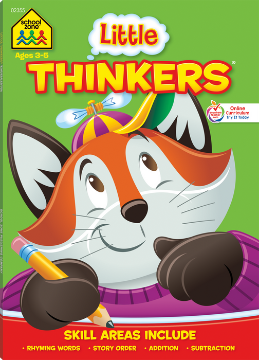 School Zone Little Thinkers Workbook