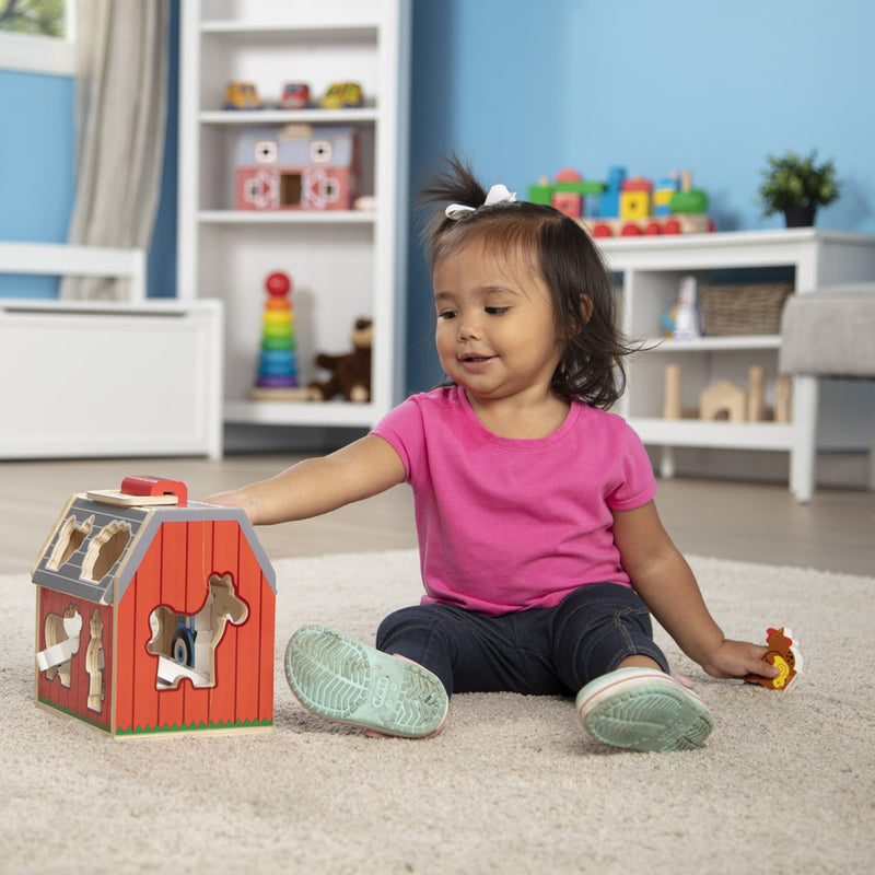Melissa & Doug Take Along Sorting Barn - Cullen's Babyland & Playland