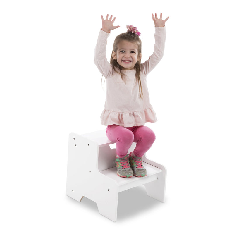 Melissa & Doug White Step Stool
