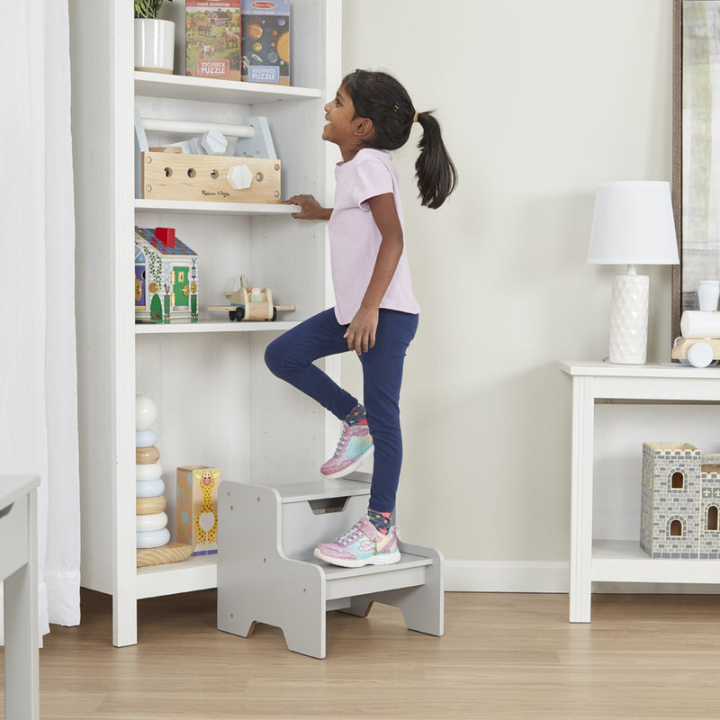 Melissa & Doug Grey Step Stool
