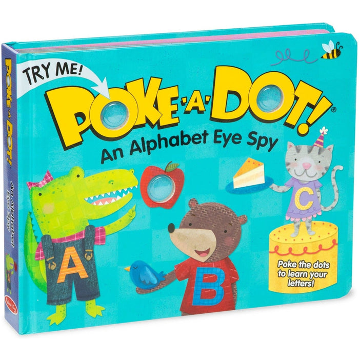 Melissa & Doug Poke-a Dot Book: Alphabet Eye Spy