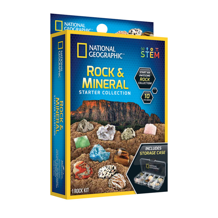 Discover with Dr. Cool National Geographic Rock & Mineral Starter Collection
