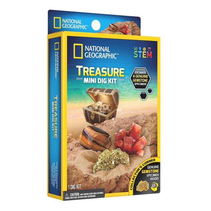 Discover with Dr. Cool National Geographic Treasure Mini Dig Kit